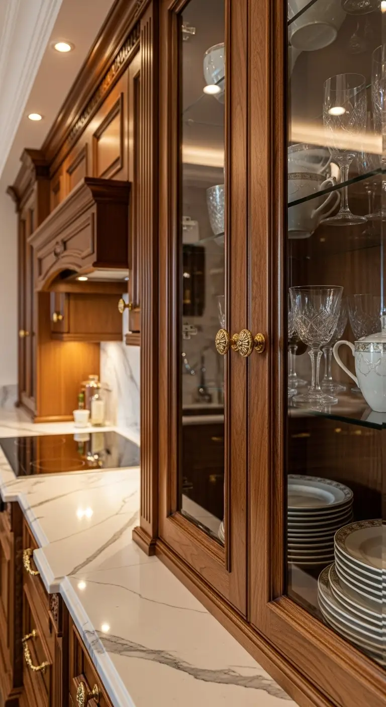 Smart Storage Solutions for Luxury Kitchen Cabinets