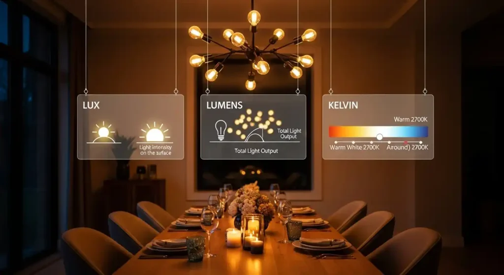 The Scientific Foundation Lux, Lumens, and Kelvin