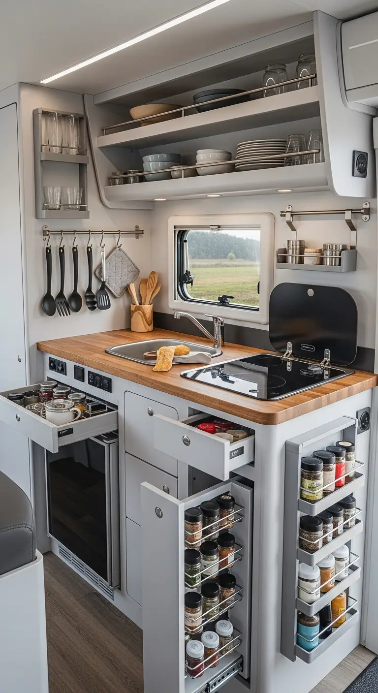 Why Camper Kitchen Organization Matters