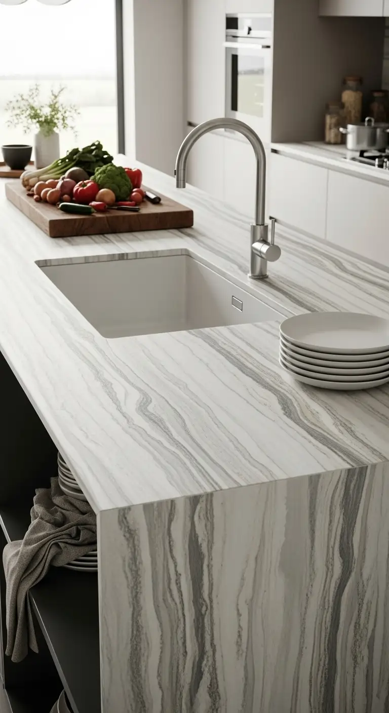 Why Ceramic Slab Countertops Are Stealing the Spotlight