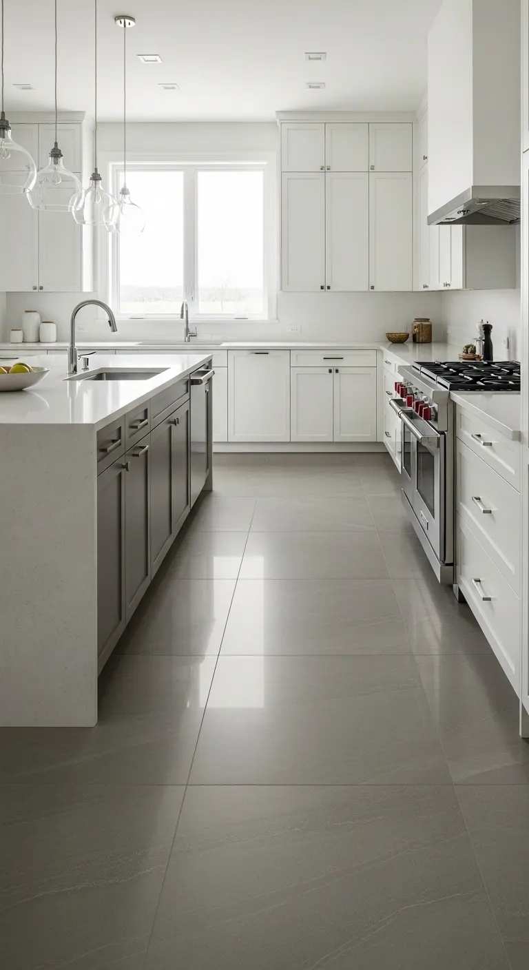 Why Grey Kitchen Flooring is a Timeless Choice