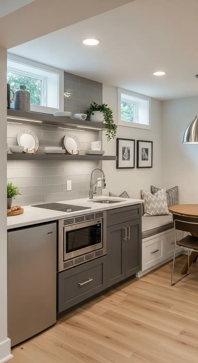 Why a Basement Kitchenette Design is Worth Considering