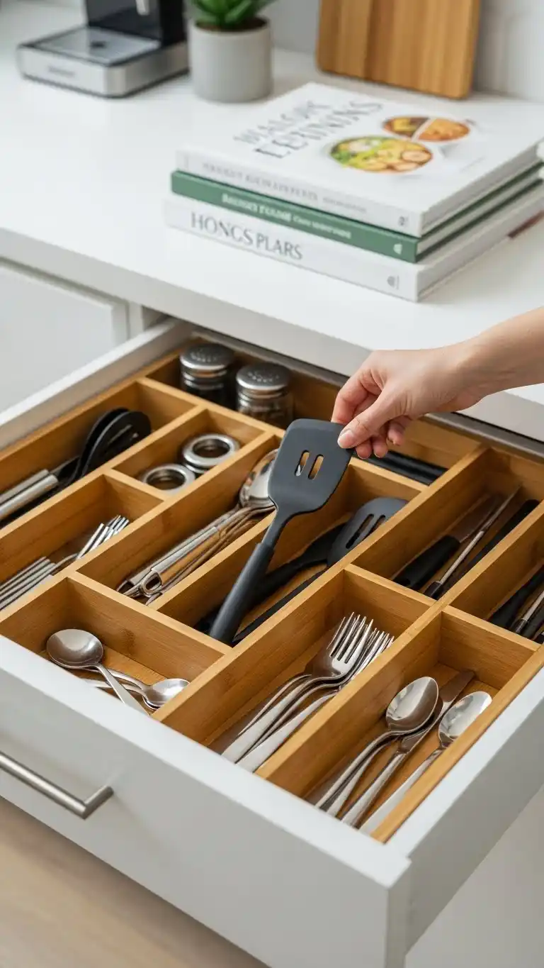 3. Use Drawer Dividers to Control Small Item Chaos