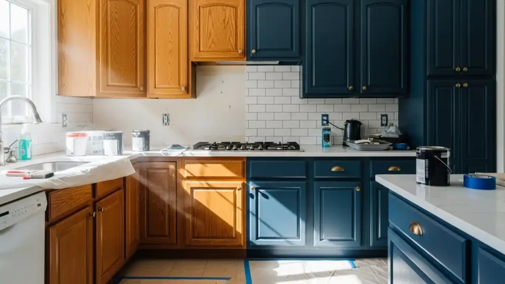 Can Kitchen Cabinets Be Repainted 3