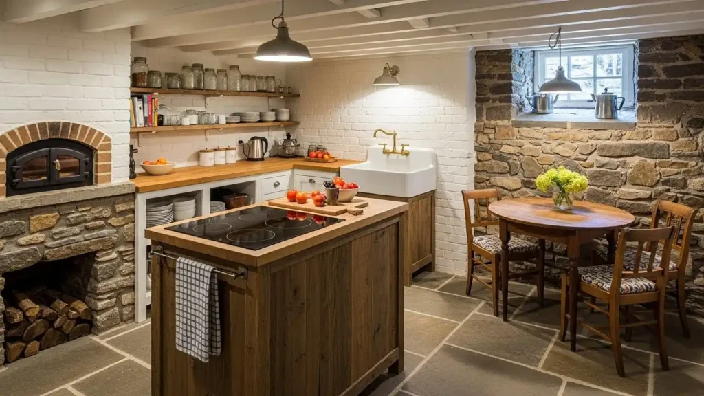 What is a Summer Kitchen in Basement 1