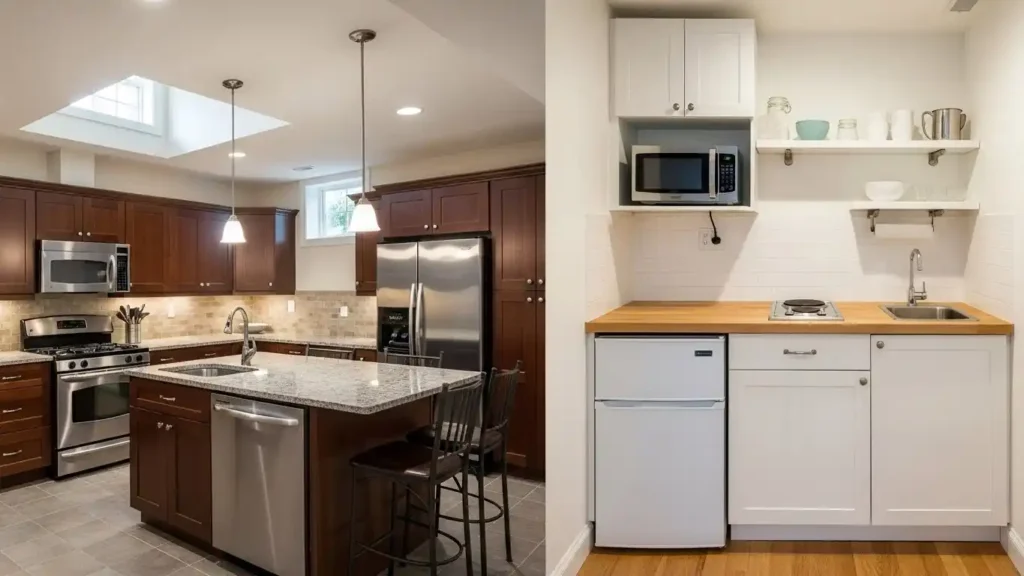 What is a Summer Kitchen in Basement 4