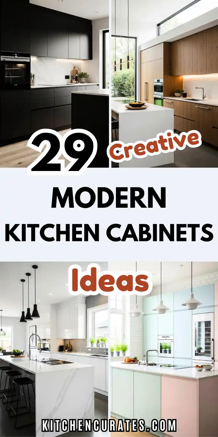 modern kitchen cabinets