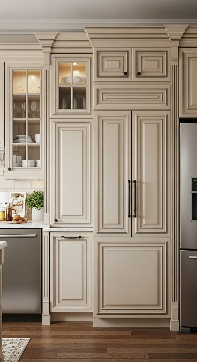 Concealed Modern Appliances (The “Hidden” Kitchen)