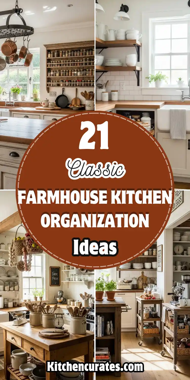 Farmhouse Kitchen Organization
