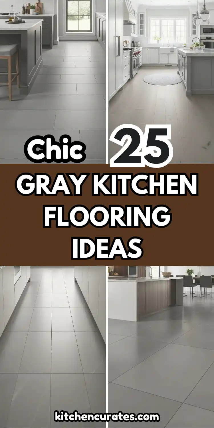 Gray Kitchen Flooring