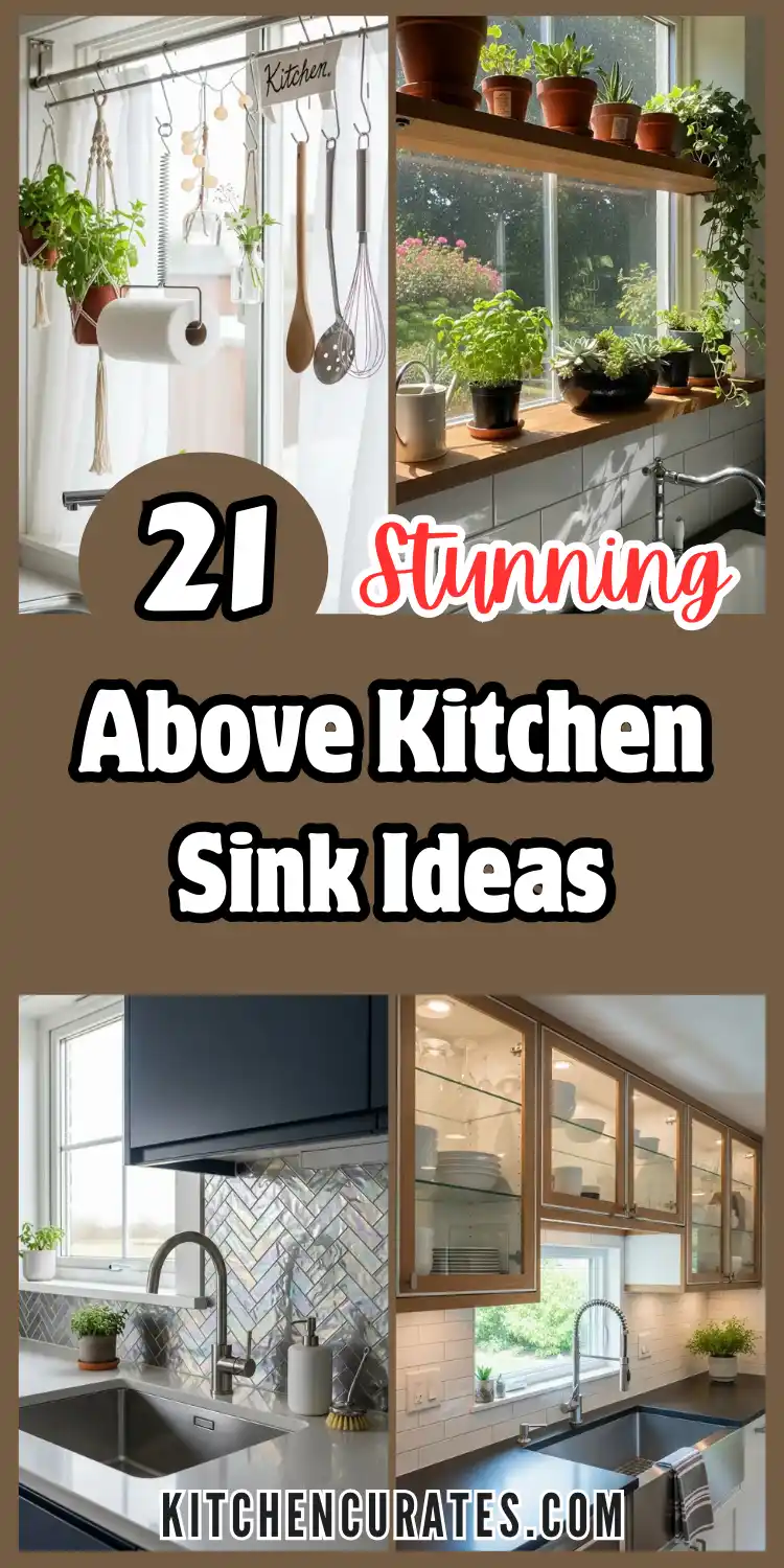Above Kitchen Sink Ideas