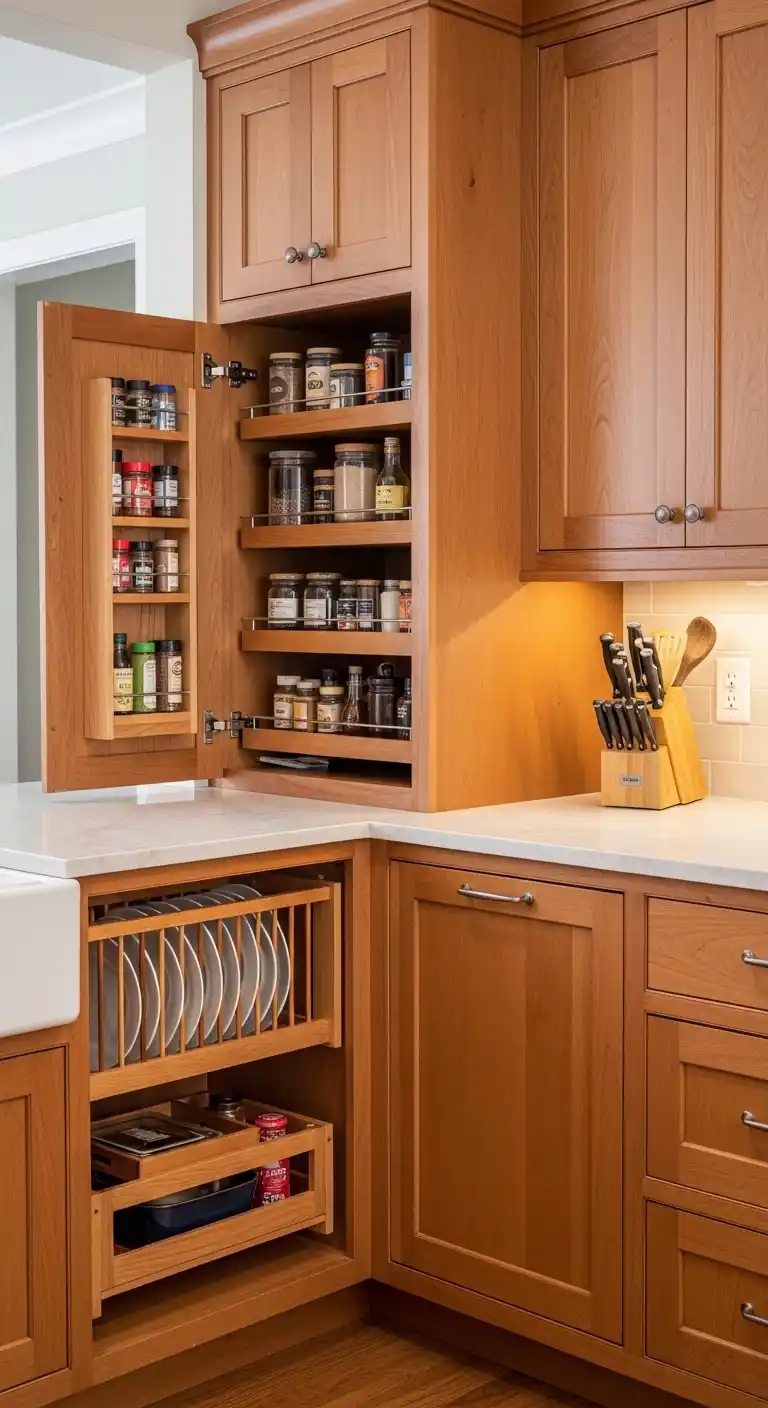 Built In Cabinet Features