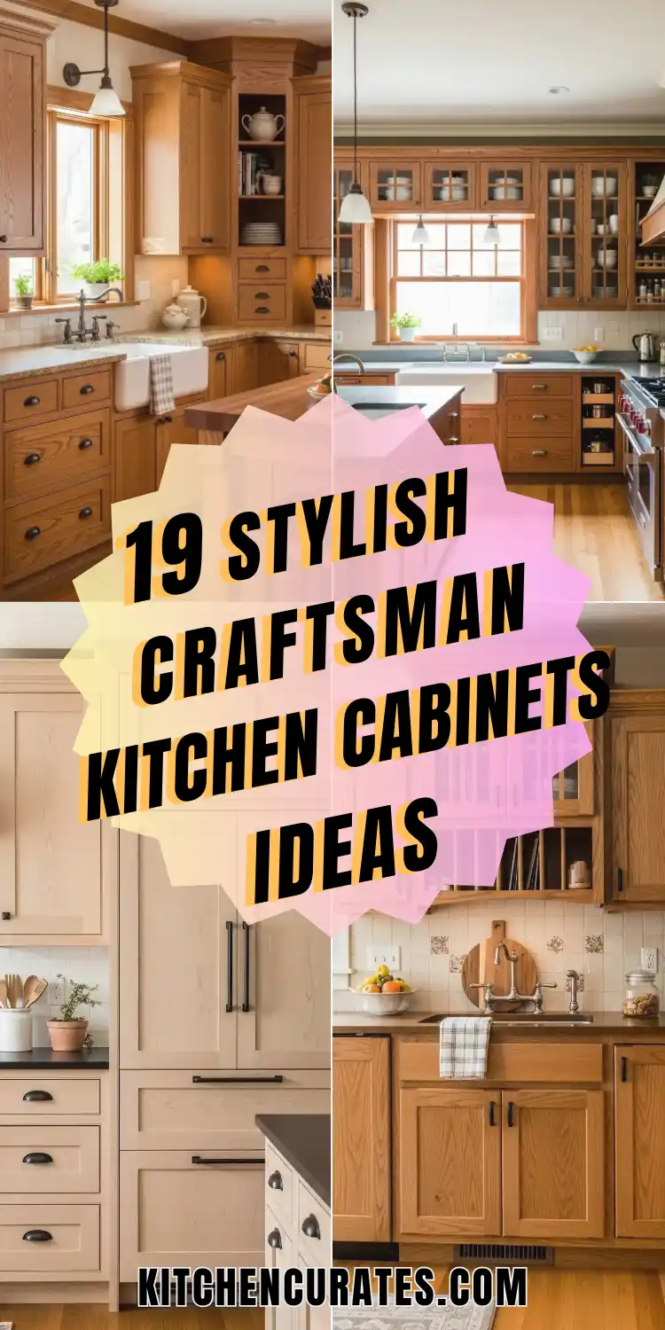 Craftsman Kitchen Cabinets