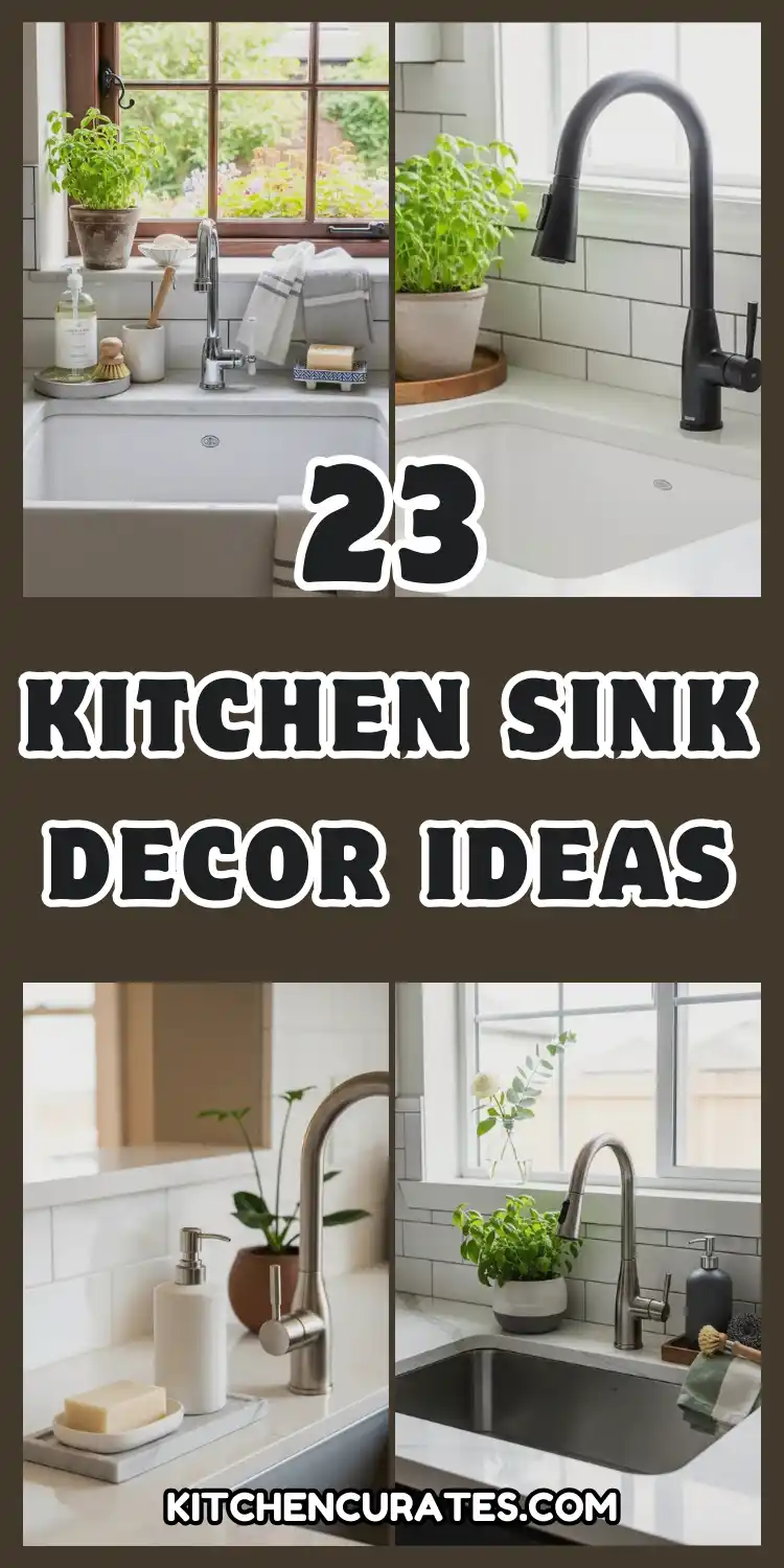 Kitchen Sink Decor