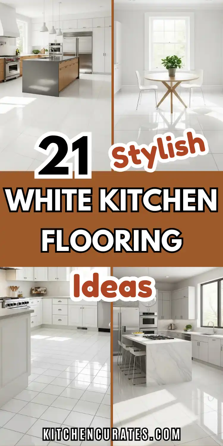 White Kitchen Flooring