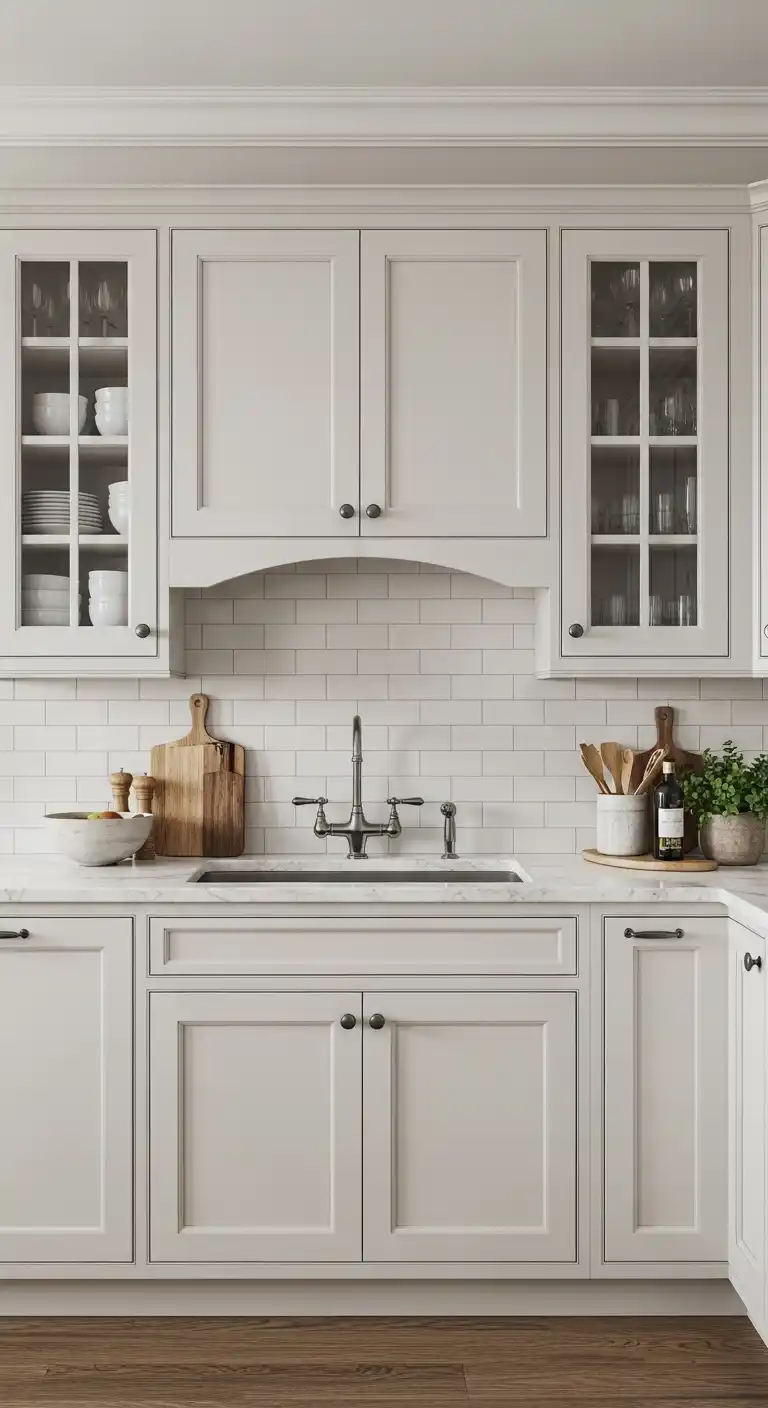 1. Classic Shaker Cabinets For Timeless Charm