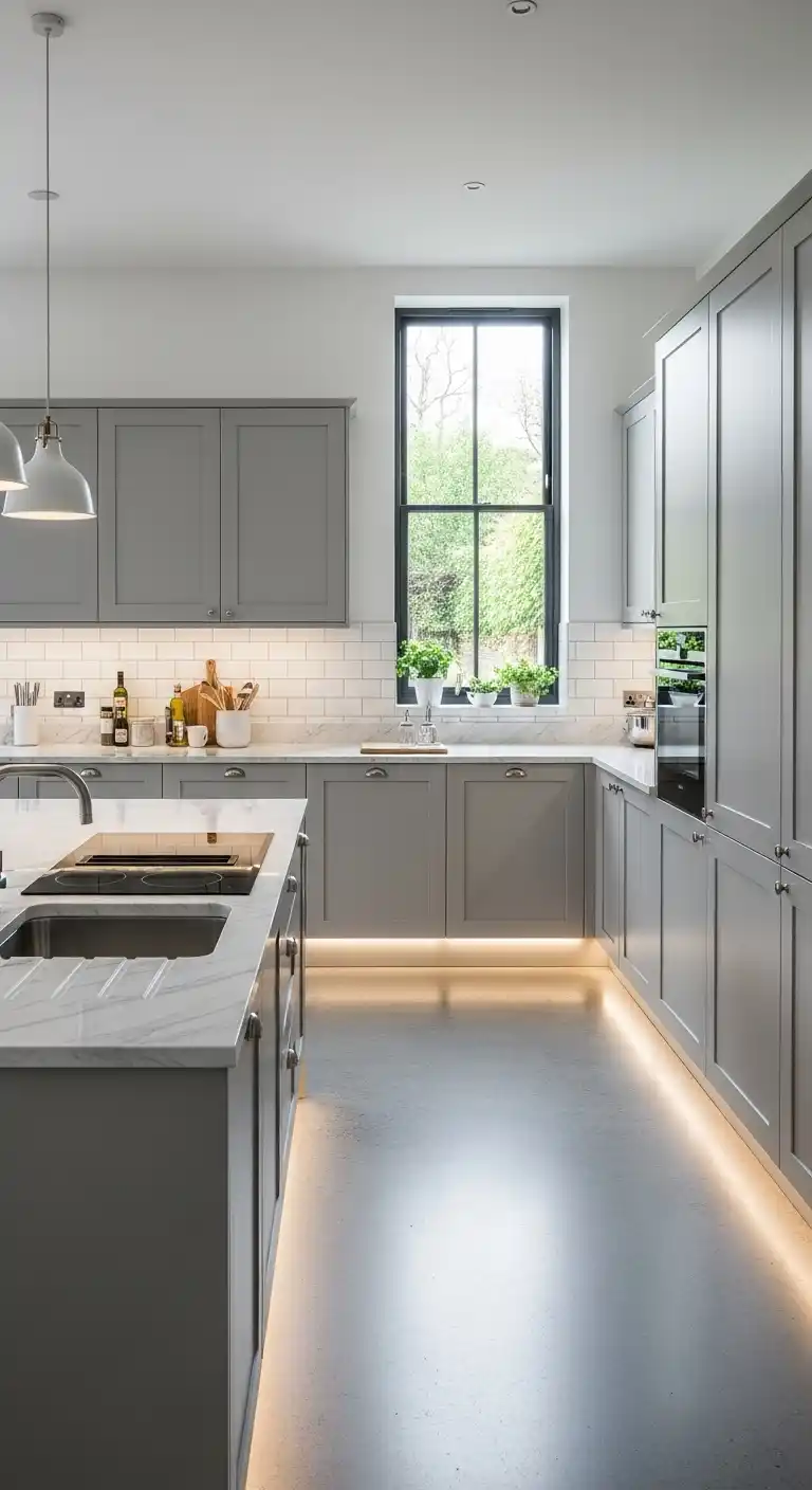 1. Floor To Ceiling Cabinets For Maximum Storage