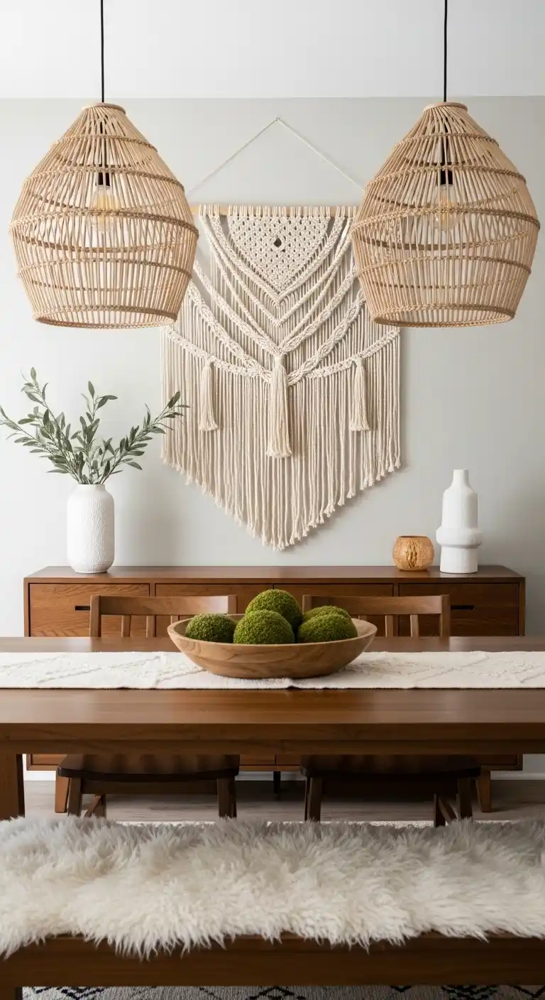 10. Craft A Textural Macramé Wall Hanging