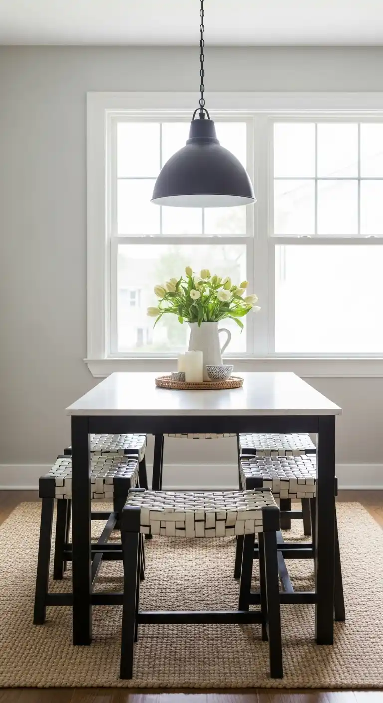 10. Ditch The Chairs For Stools