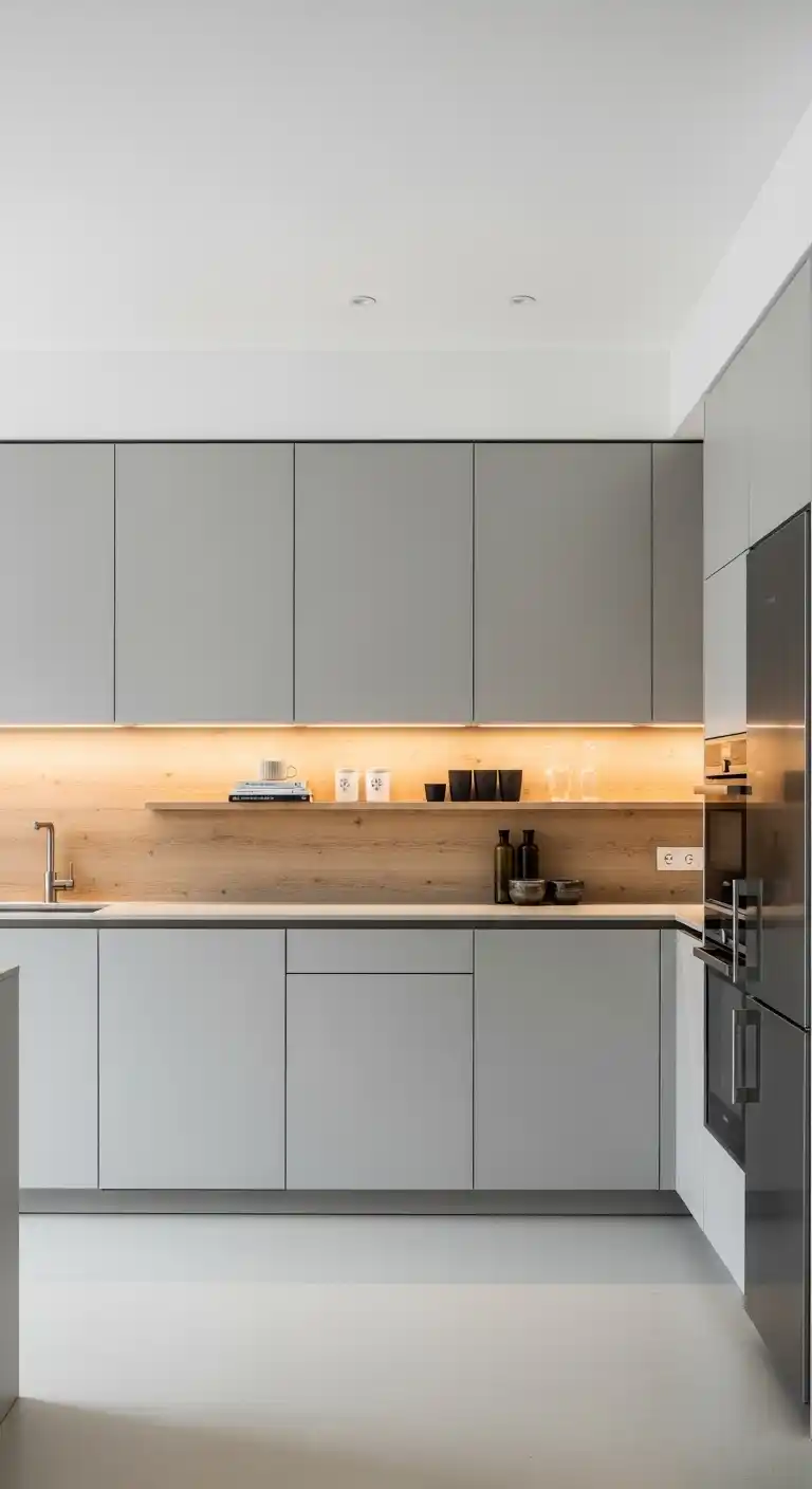 10. Minimalist Cabinet Walls