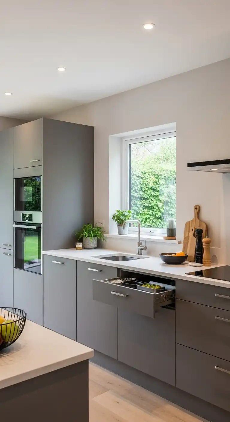 11. Push To Open Cabinets