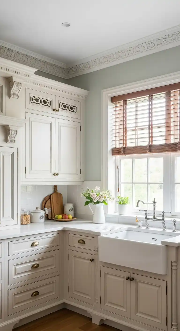 12. Vintage Molding For A Classic Feel