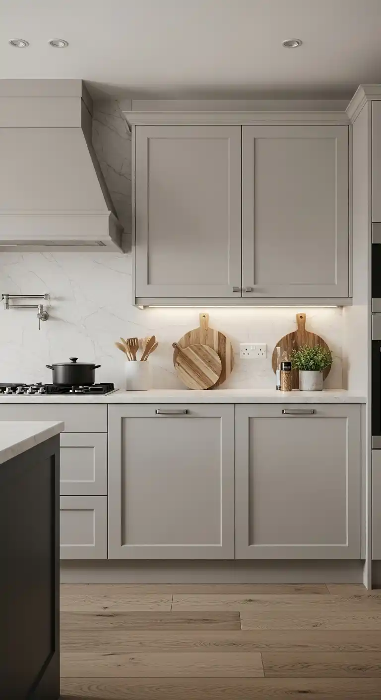 13. Matte Finish Cabinets For Contemporary Appeal