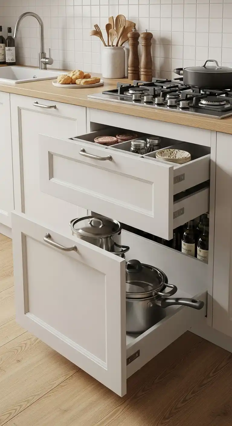 14. Base Cabinets With Drawers