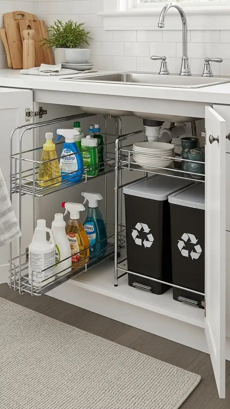 15. Under Sink Organizers