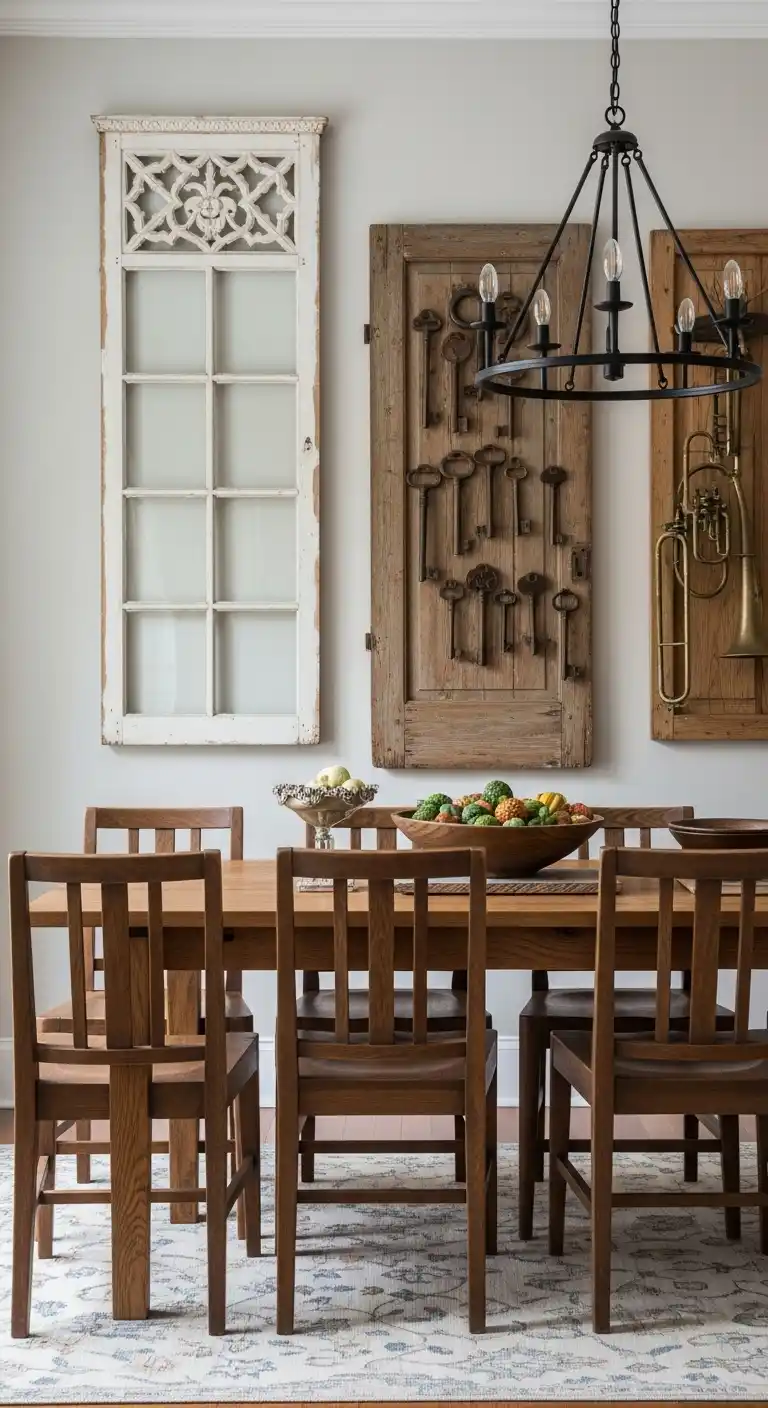 18. Hang A Vintage Or Repurposed Find