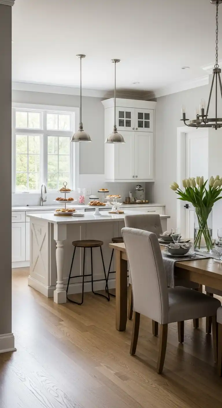 19. Define The Space With A Double Island (For Open Plan Homes)