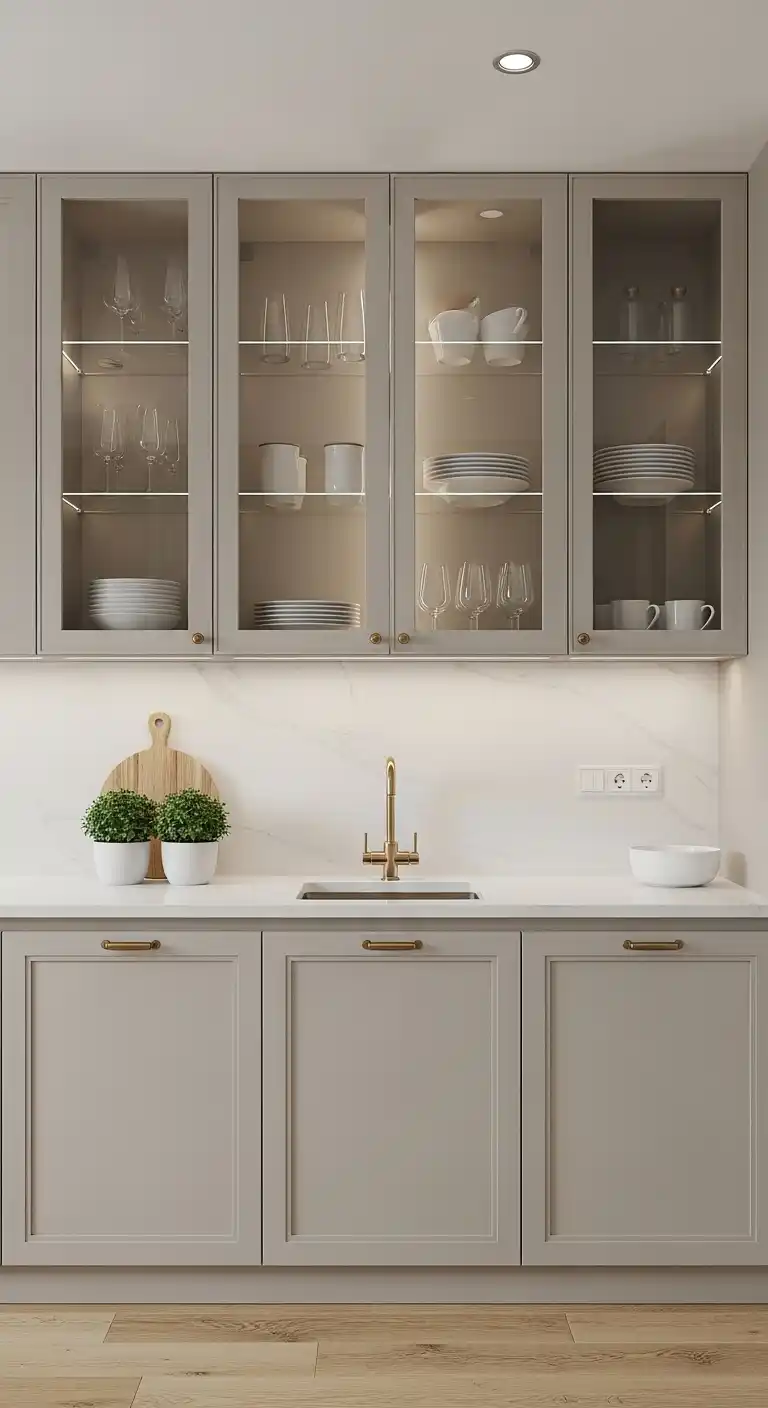 19. Minimal Glass Panels With Frames