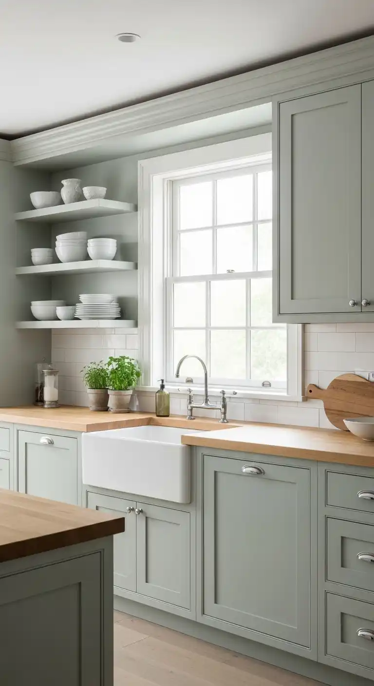 2. Shaker Style Molding For Simple Beauty