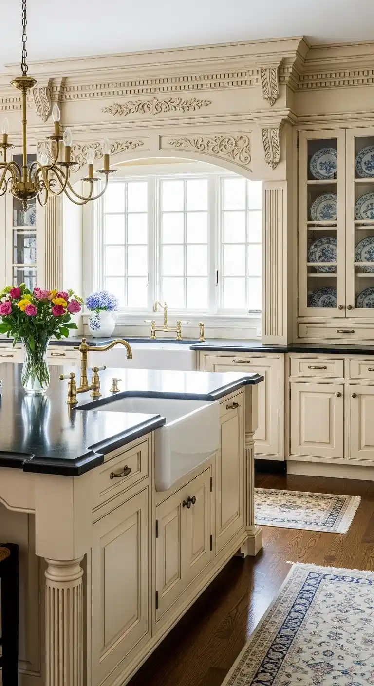 20. Colonial Molding For Elegant Detailing