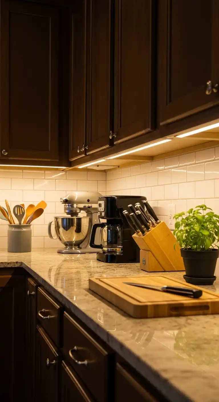 20. Concealed Cabinet Lighting