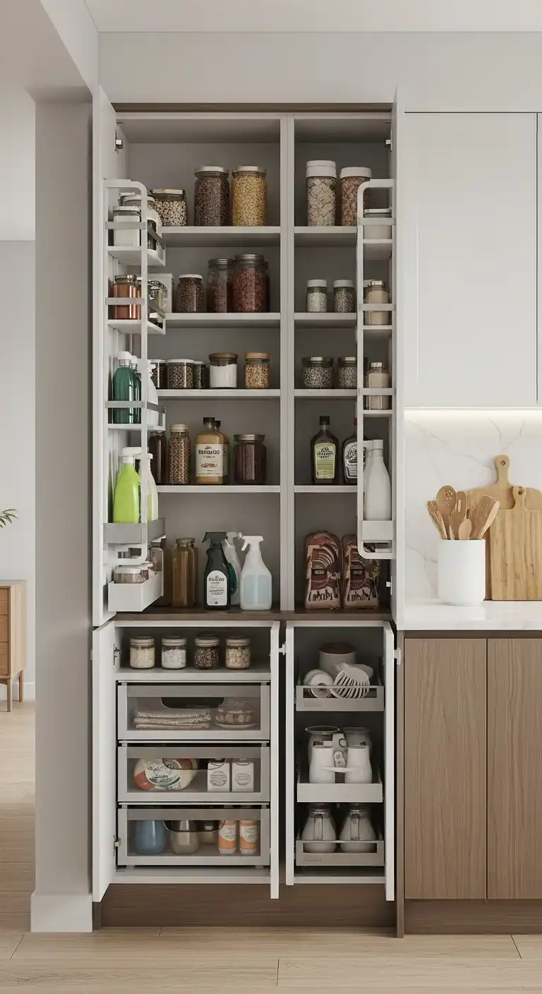 21. Vertical Storage Cabinets