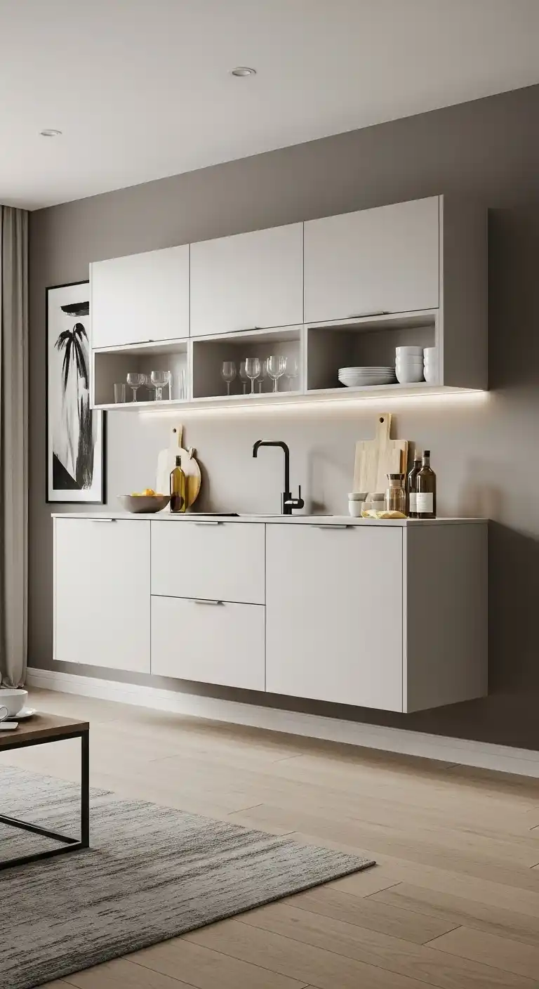 23. Floating Cabinet Wall Units