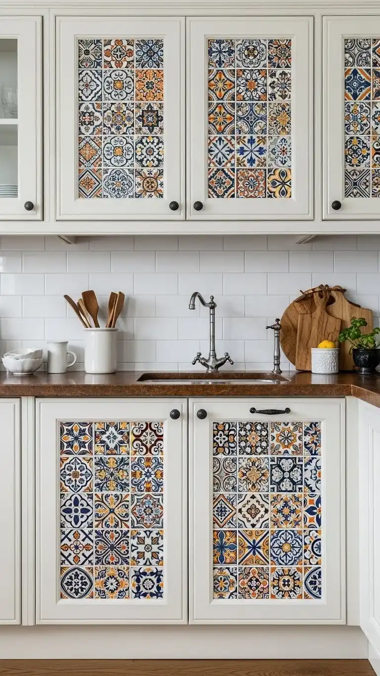 24. Tiled Cabinet Door