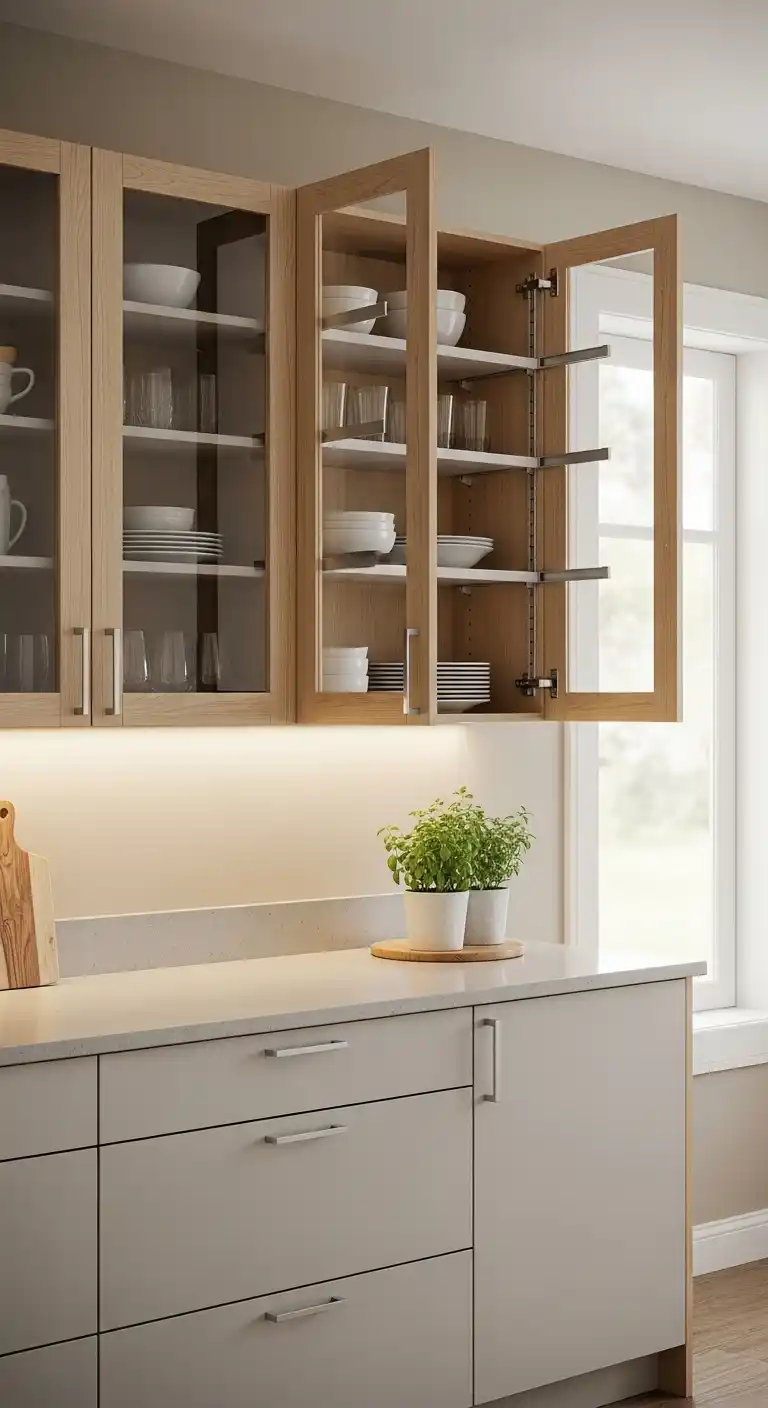 25. Cabinets With Adjustable Shelves