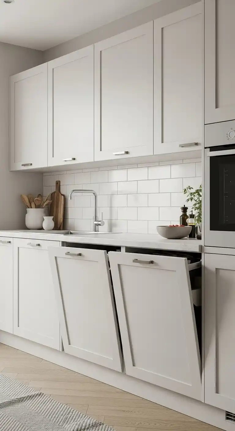 25. Minimalist Cabinets