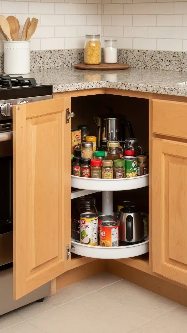 27. Lazy Susan Cabinets