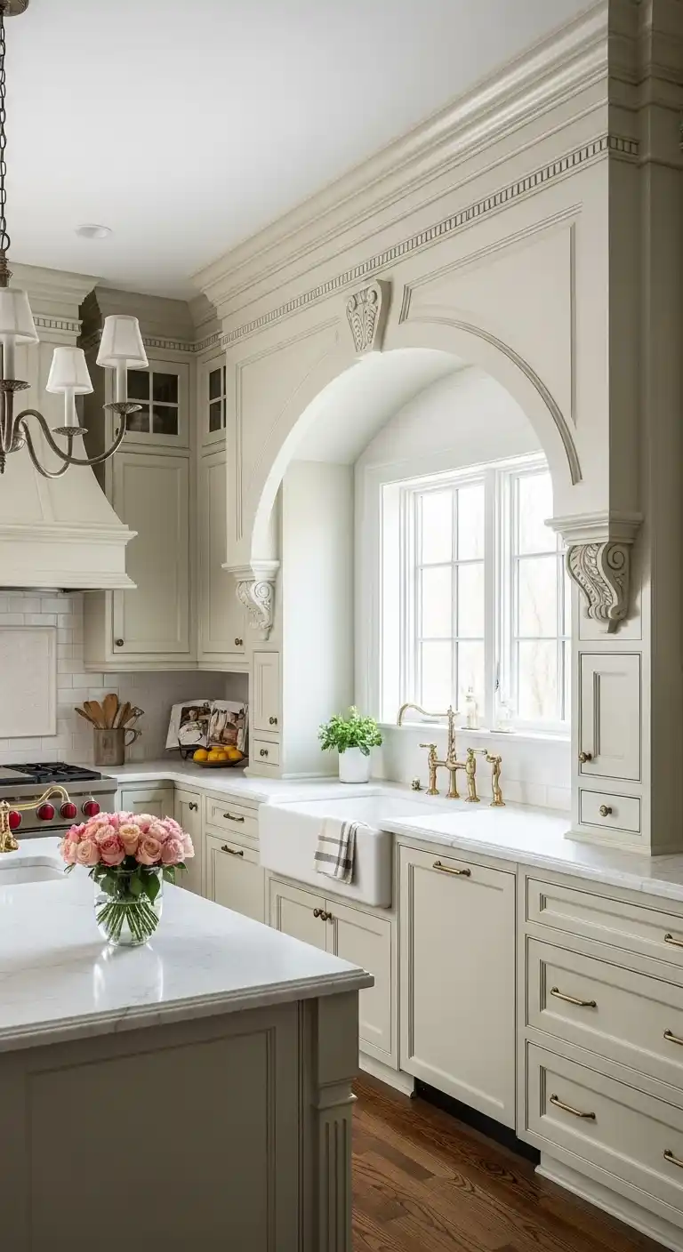 3. Arch Top Molding For A Touch Of Romance