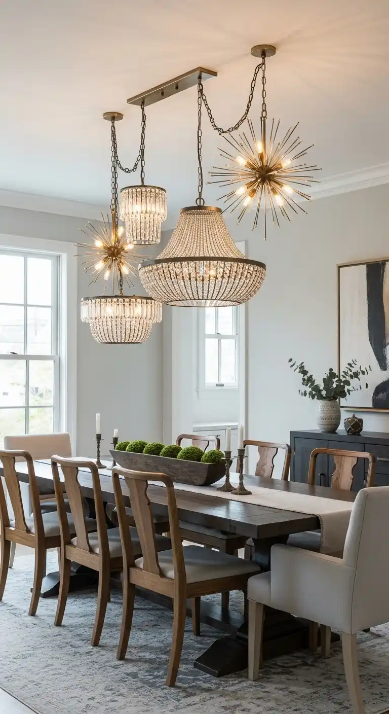 3. Install A Dramatic Statement Light Fixture