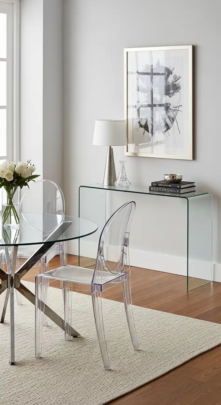 3. Opt For Transparent Furniture