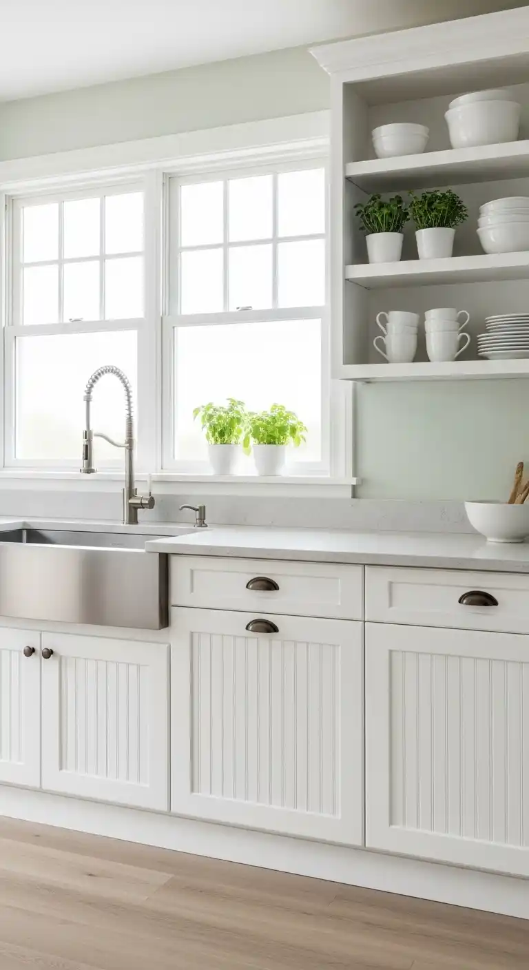 4. Beadboard Cabinet Fronts