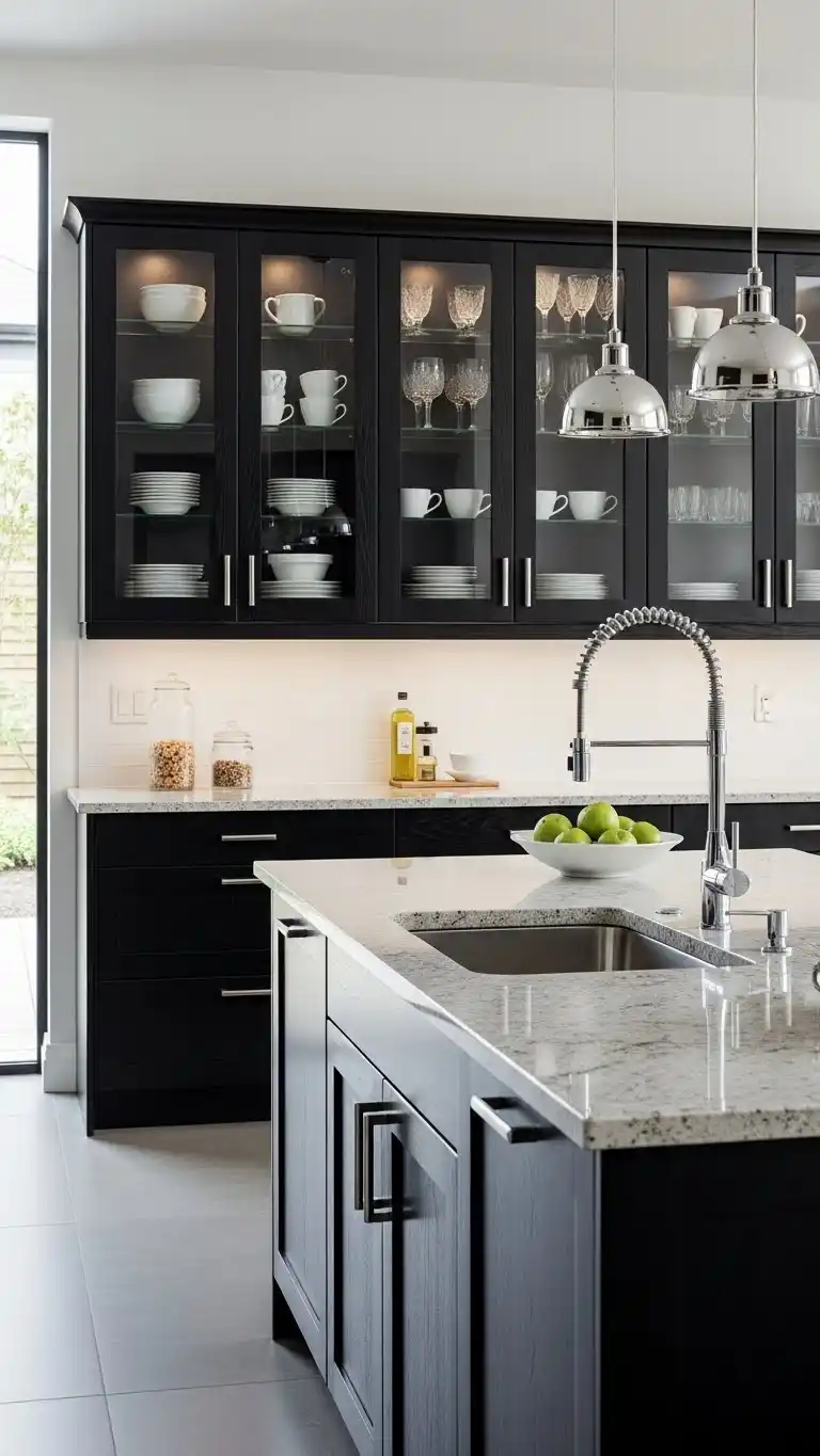 4. Glass Front Doors