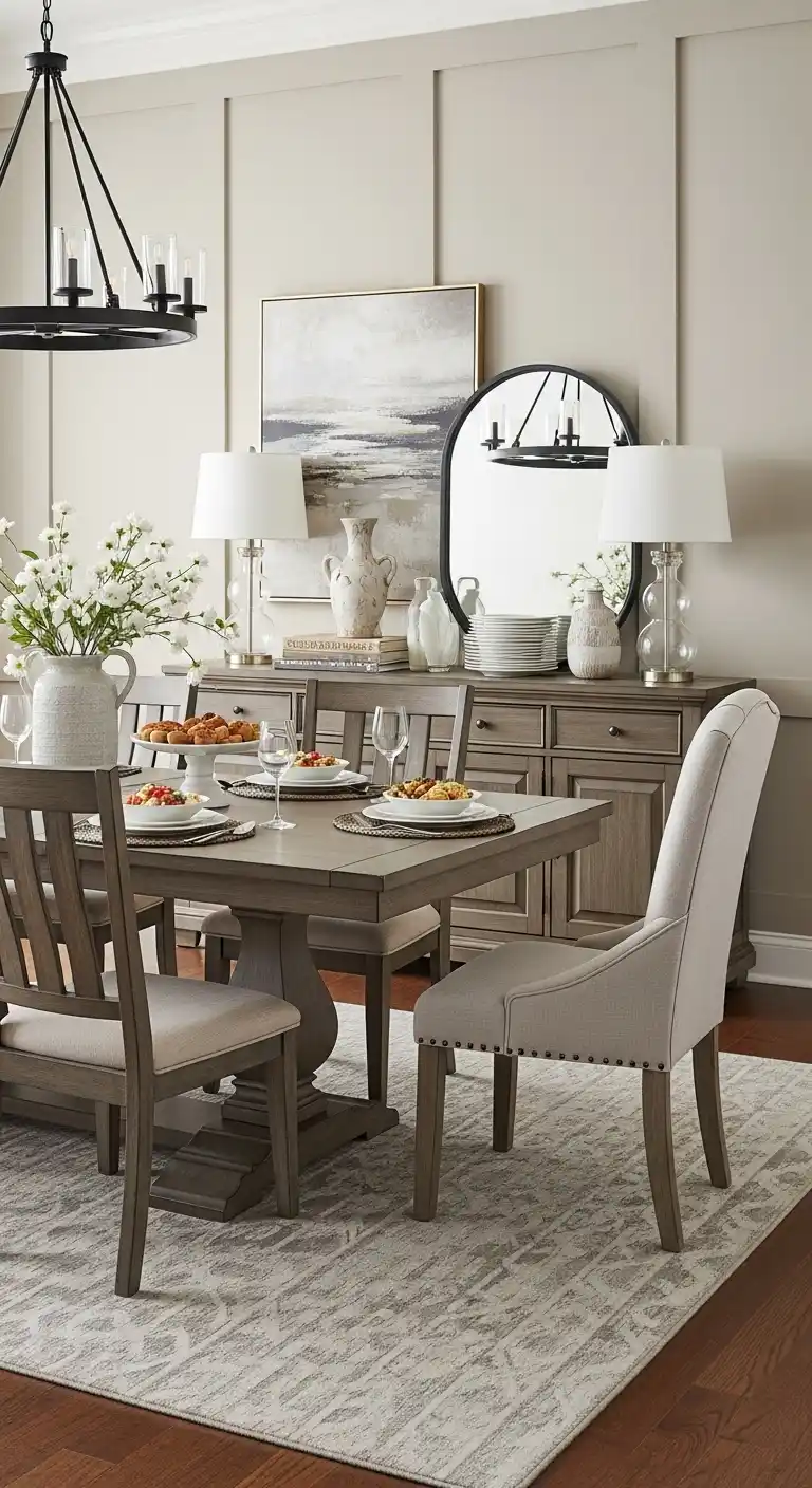 4. Incorporate A Dedicated Buffet Or Sideboard