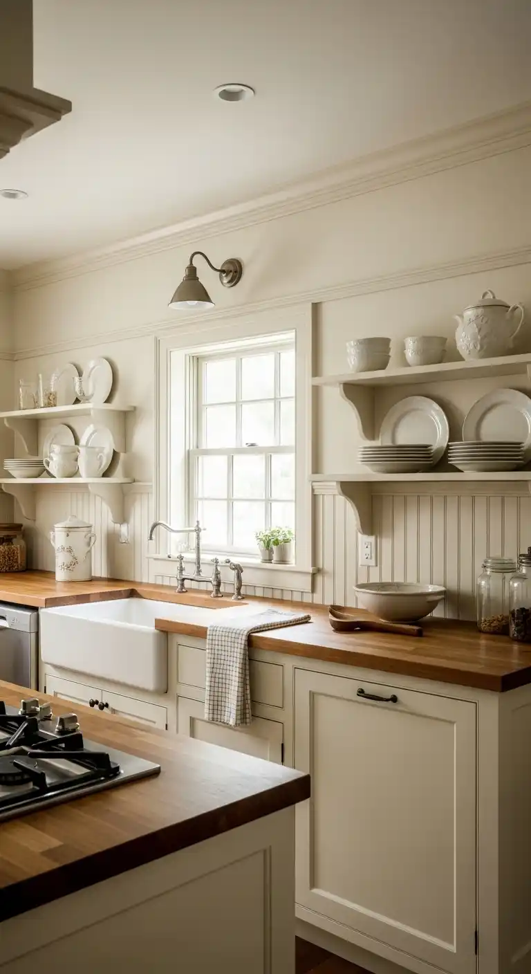 5. Beadboard Molding For Cottage Appeal