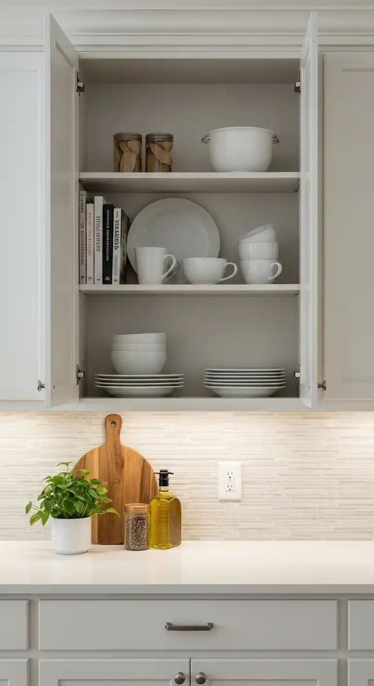 5. Open Shelf Accents