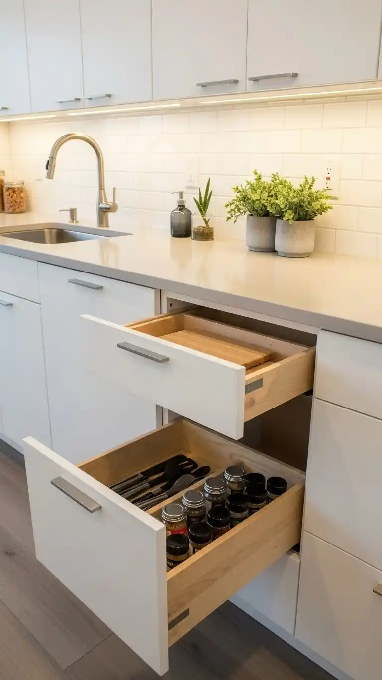 6. Under Cabinet Drawers